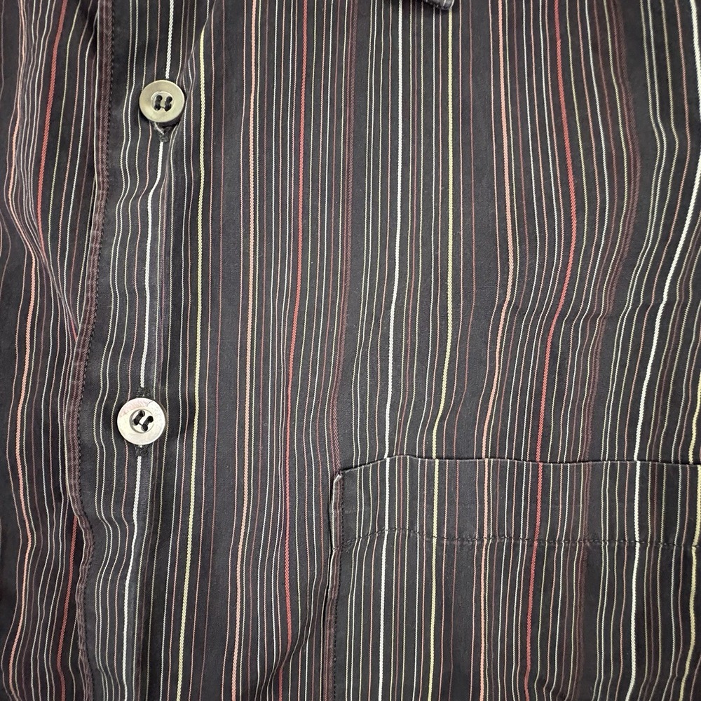 Ermenegildo Zegna Men's L Multicolor‎ Striped LS SEE DESCRIPTION - Picture 9 of 16